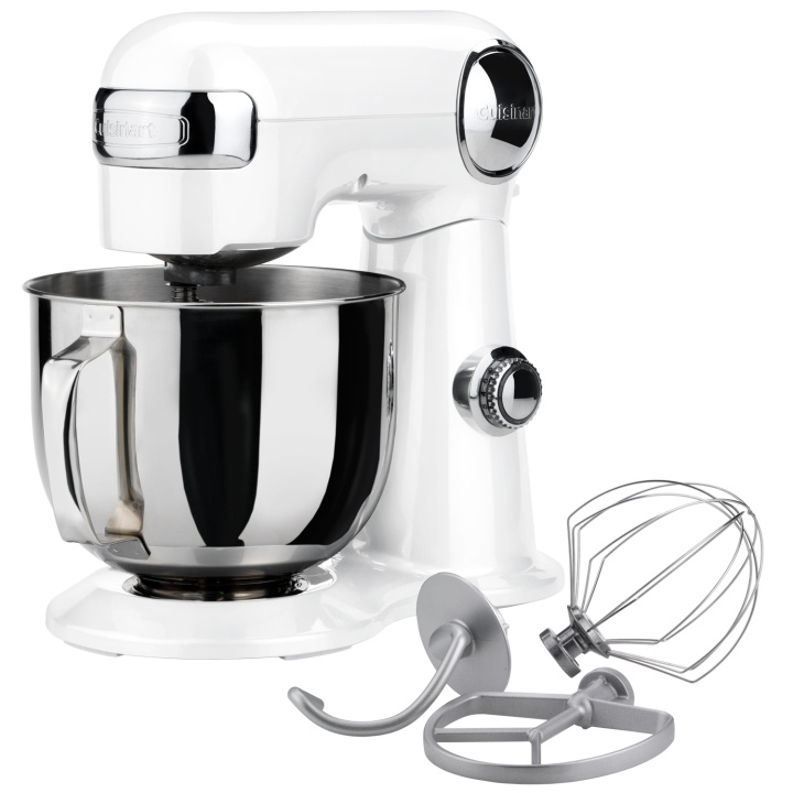 Cuisinart Köksmaskin 5,2l 500Watt Vit Metall i gruppen HJEM, HUS & HAVE / Husholdningsapparater / Foodprocessor og køkkenassistenter / Køkkenassistenter og tilbehør hos TP E-commerce Nordic AB (D23022)