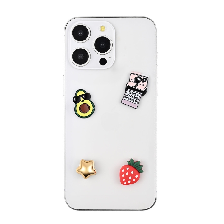 Onsala Charms Pimp Your Phone Metal og Plastik 4 stk i gruppen SPORT, FRITID & HOBBY / Sjove gadgets / Sjove gadgets hos TP E-commerce Nordic AB (D23033)