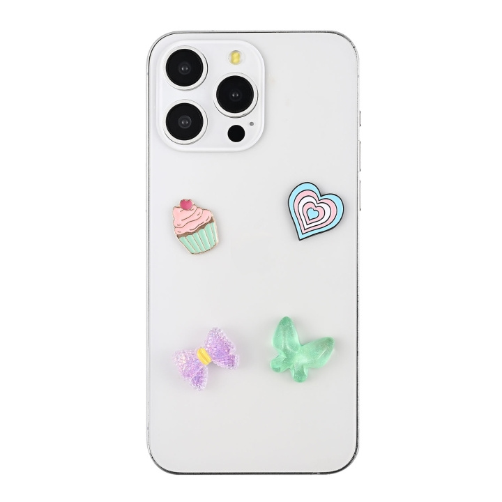 Onsala Charms Pimp Your Phone Metal og Plastik 4 stk i gruppen SPORT, FRITID & HOBBY / Sjove gadgets / Sjove gadgets hos TP E-commerce Nordic AB (D23034)