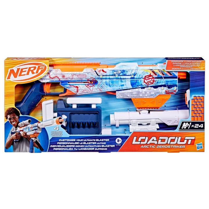 Nerf Loadout Arctic Zerostriker i gruppen LEGETØJ, BØRN & BABY / Legetøj / Action spil hos TP E-commerce Nordic AB (D23052)