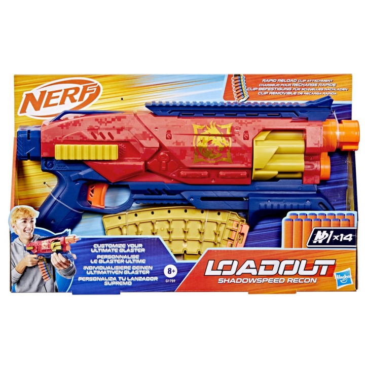 Nerf Loadout Shadowspeed Recon Blaster i gruppen LEGETØJ, BØRN & BABY / Legetøj / Action spil hos TP E-commerce Nordic AB (D23054)