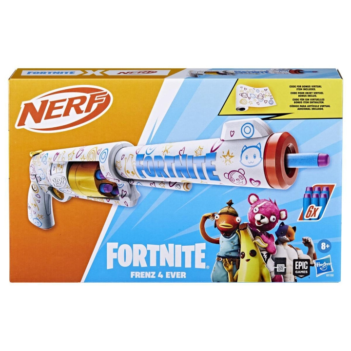 Nerf Fortnite Frenz 4 Ever Blaster i gruppen LEGETØJ, BØRN & BABY / Legetøj / Action spil hos TP E-commerce Nordic AB (D23055)