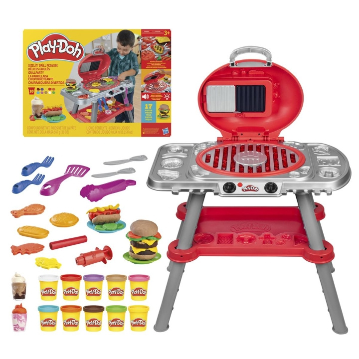 PLAY-DOH Sizzlin\' Grill Playset i gruppen LEGETØJ, BØRN & BABY / Legetøj / Legesæt hos TP E-commerce Nordic AB (D23060)