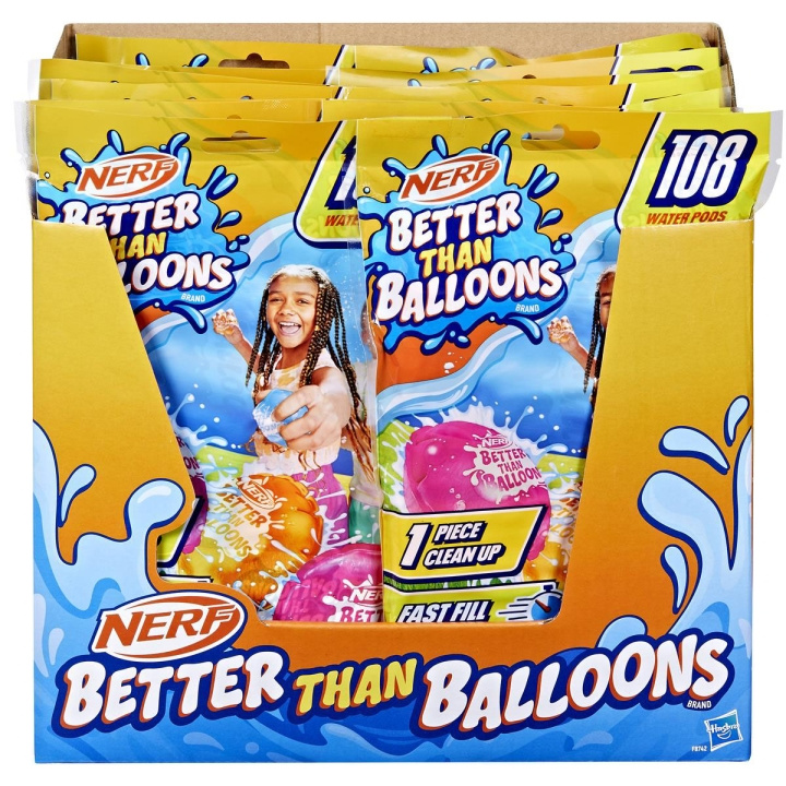 Nerf Super Soaker Better Than Balloons Vandkapsler 108 i gruppen LEGETØJ, BØRN & BABY / Legetøj / Action spil hos TP E-commerce Nordic AB (D23064)