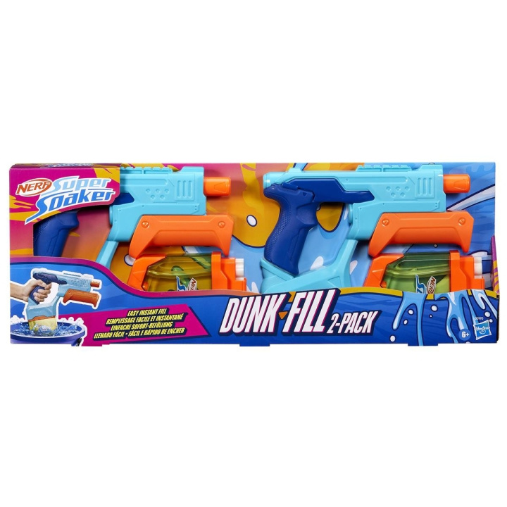 Nerf Super Soaker Dunk Fill 2 Stk i gruppen LEGETØJ, BØRN & BABY / Legetøj / Action spil hos TP E-commerce Nordic AB (D23067)