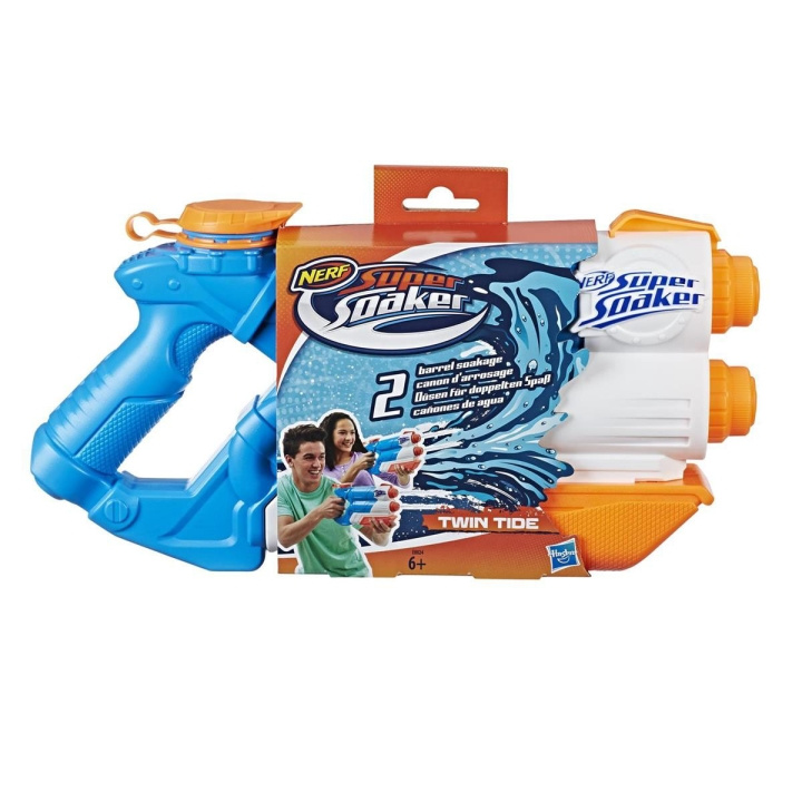 Nerf Super Soaker Twin Tide i gruppen LEGETØJ, BØRN & BABY / Legetøj / Action spil hos TP E-commerce Nordic AB (D23073)