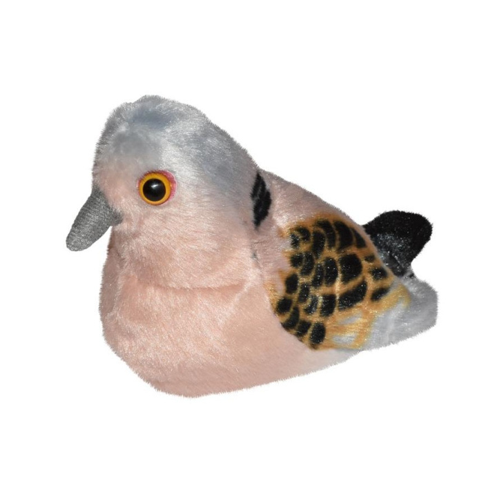 Wild Republic Plys Bird With Sound 18 cm Turteldue i gruppen LEGETØJ, BØRN & BABY / Babyleg (0-3 år) / Tøjdyr hos TP E-commerce Nordic AB (D23114)