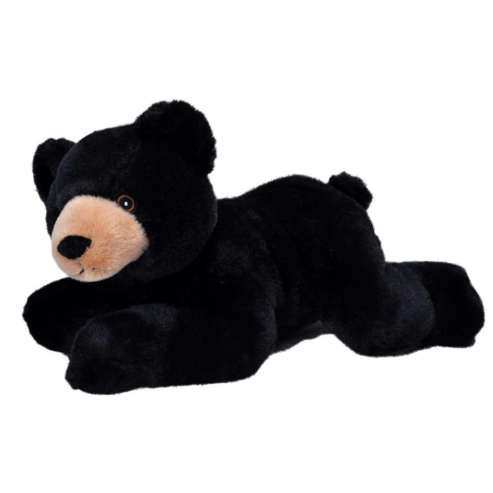 Wild Republic Plys Ecokins 30 cm Sort Bjørn i gruppen LEGETØJ, BØRN & BABY / Babyleg (0-3 år) / Tøjdyr hos TP E-commerce Nordic AB (D23139)
