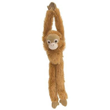 Wild Republic Plys Hanging Monkeys Orangutang i gruppen LEGETØJ, BØRN & BABY / Babyleg (0-3 år) / Tøjdyr hos TP E-commerce Nordic AB (D23167)