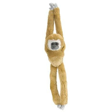 Wild Republic Plys Hanging Monkeys Hvidhåndet Gibbon i gruppen LEGETØJ, BØRN & BABY / Babyleg (0-3 år) / Tøjdyr hos TP E-commerce Nordic AB (D23171)