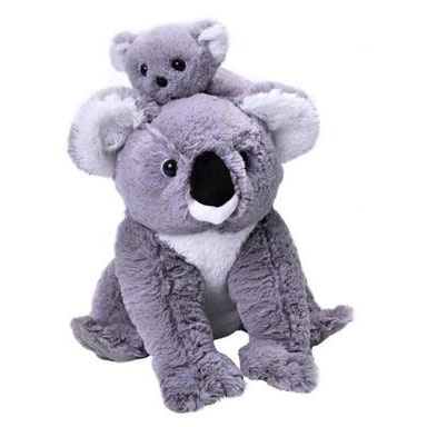 Wild Republic Plys Mom & Baby 38 cm Koala i gruppen LEGETØJ, BØRN & BABY / Babyleg (0-3 år) / Tøjdyr hos TP E-commerce Nordic AB (D23172)
