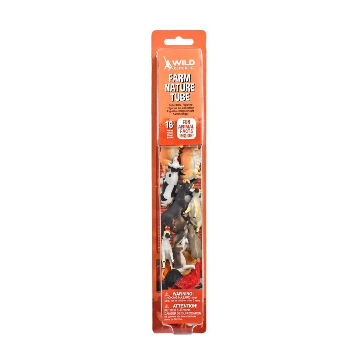 Wild Republic Nature Tubes Farm i gruppen LEGETØJ, BØRN & BABY / Legetøj / Figurer, miniaturer og tilbehør hos TP E-commerce Nordic AB (D23179)