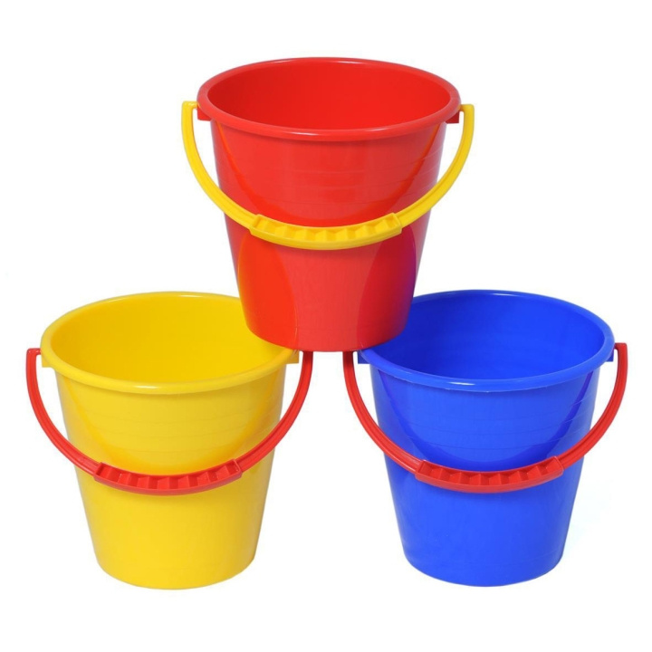 Plasto Spand 1,2 L - Ass i gruppen LEGETØJ, BØRN & BABY / Udeleg & Sport / Have legetøj hos TP E-commerce Nordic AB (D23221)