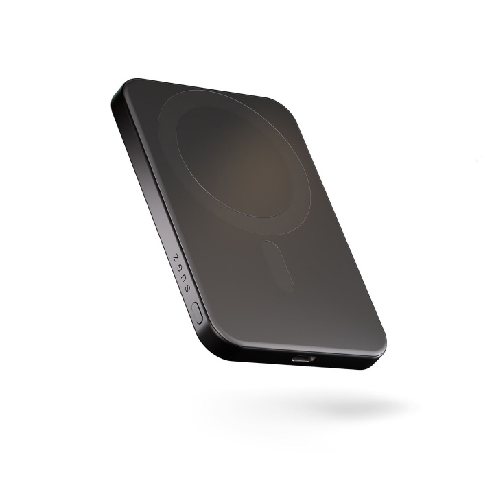 Zens Powerbank Pro 1 Slim 5.000 mAh Sort i gruppen SMARTPHONES & TABLETS / Opladere og kabler / Powerbanks hos TP E-commerce Nordic AB (D23271)