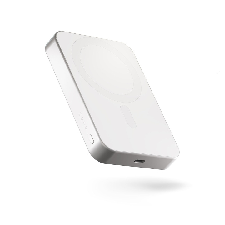 Zens Powerbank Pro 1 Slim 10.000 mAh Hvid i gruppen SMARTPHONES & TABLETS / Opladere og kabler / Powerbanks hos TP E-commerce Nordic AB (D23274)