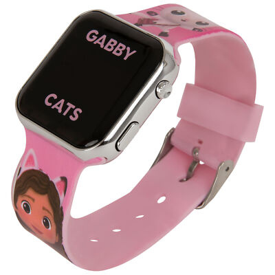 ACCUTIME Klocka LED Gabbys Dollhouse i gruppen SPORT, FRITID & HOBBY / Smartwatch & Aktivitetsmåler / Smartwatch til børn hos TP E-commerce Nordic AB (D23275)