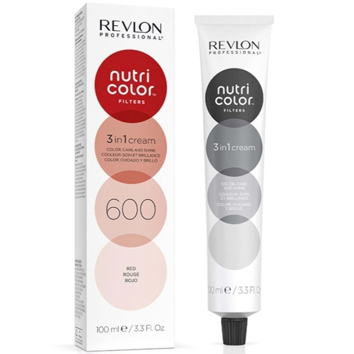 Revlon Nutri Color 600 Red 100ml i gruppen SKØNHED & HELSE / Hår og styling / Hårpleje / Hårfarve hos TP E-commerce Nordic AB (D23323)