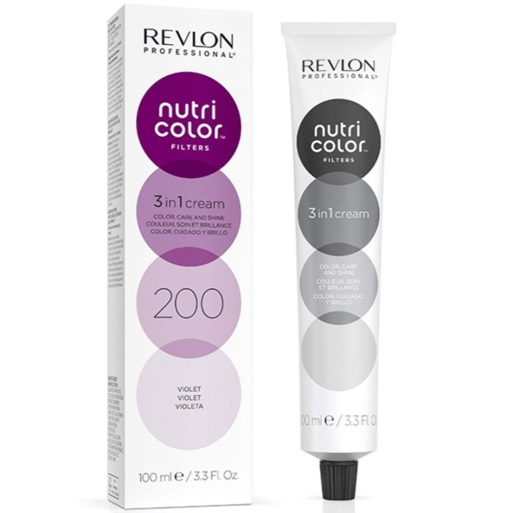 Revlon Nutri Color 200 Violet 100ml i gruppen SKØNHED & HELSE / Hår og styling / Hårpleje / Hårfarve hos TP E-commerce Nordic AB (D23329)