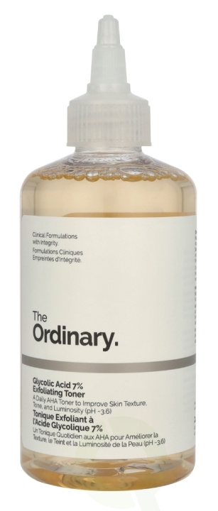 The Ordinary Glycolic Acid 7% Exfoliating Toner 240 ml i gruppen SKØNHED & HELSE / Hudpleje / Ansigt / Ansigtsvand & Facemist hos TP E-commerce Nordic AB (D23351)