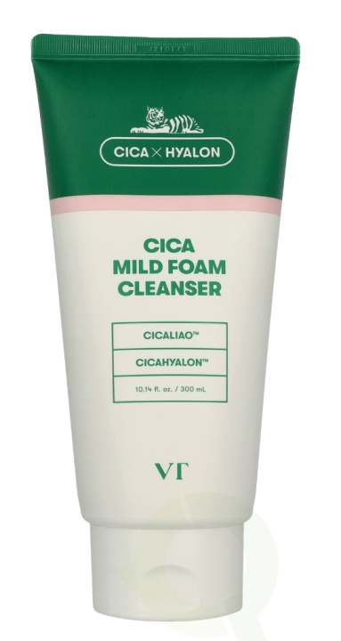 VT Cosmetic Cica Mild Foam Cleanser 300 ml i gruppen SKØNHED & HELSE / Hudpleje / Ansigt / Rengøring hos TP E-commerce Nordic AB (D23381)