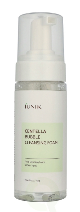 IUNIK Centella Bubble Cleansing Foam 150 ml All Skin Types i gruppen SKØNHED & HELSE / Hudpleje / Ansigt / Rengøring hos TP E-commerce Nordic AB (D23394)