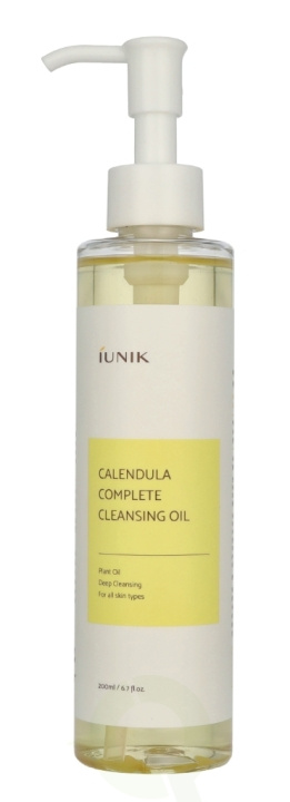 IUNIK Calendula Complete Cleansing Oil 200 ml All Skin Types i gruppen SKØNHED & HELSE / Hudpleje / Ansigt / Rengøring hos TP E-commerce Nordic AB (D23395)