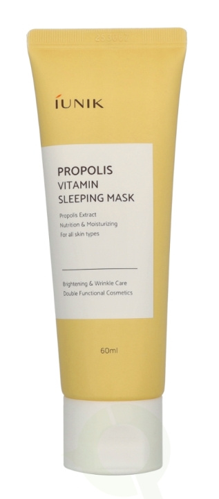 IUNIK Propolis Vitamin Sleeping Mask 60 ml i gruppen SKØNHED & HELSE / Hudpleje / Ansigt / Dagcreme hos TP E-commerce Nordic AB (D23396)