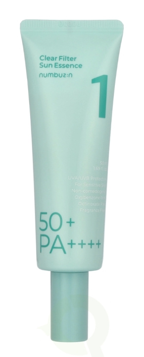Numbuzin No.1 Clear Filter Sun Essence SPF 50+ 50 ml i gruppen SKØNHED & HELSE / Hudpleje / Tanning / Solbeskyttelse hos TP E-commerce Nordic AB (D23463)