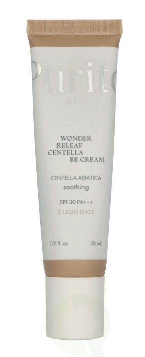 Purito Seoul Wonder Releaf Centella BB Cream SPF30 PA+++ 30 ml #21 Light Beige i gruppen SKØNHED & HELSE / Hudpleje / Ansigt / Dagcreme hos TP E-commerce Nordic AB (D23472)