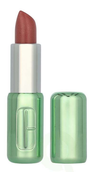 Clinique Pop Longwear Shine Lipstick 3.9 g #01 Nude Pop i gruppen SKØNHED & HELSE / Makeup / Læber / Læbestift hos TP E-commerce Nordic AB (D23531)