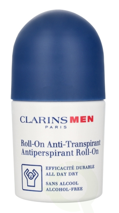 Clarins Men Antiperspirant Deo Roll-On 50 ml i gruppen SKØNHED & HELSE / Duft & Parfume / Deodorant / Deo for ham hos TP E-commerce Nordic AB (D23540)