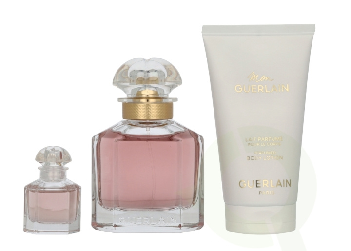 Guerlain Mon Guerlain Giftset 130 ml Edp 50 ml/Body Lotion 75 ml/Edp 5 ml i gruppen SKØNHED & HELSE / Gaveæske / Gaveæske til hende hos TP E-commerce Nordic AB (D23566)