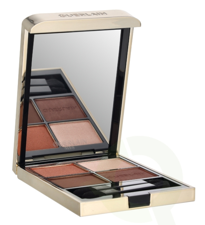 Guerlain Ombres G 4 Colors Eyeshadow Palette 8.8 g #910 Undressed Brown i gruppen SKØNHED & HELSE / Makeup / Øjne og øjenbryn / Øjenskygge hos TP E-commerce Nordic AB (D23586)