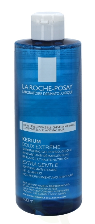 La Roche LRP Kerium Extra Gentle Shampoo 400 ml i gruppen SKØNHED & HELSE / Hår og styling / Hårpleje / Shampoo hos TP E-commerce Nordic AB (D23597)