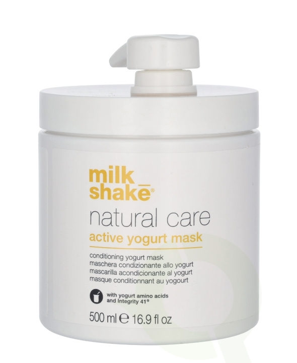 Milk_Shake Natural Care Active Yogurt Mask 500 ml For Natural Or Color-Treated Hair i gruppen SKØNHED & HELSE / Hår og styling / Hårpleje / Hårmaske hos TP E-commerce Nordic AB (D23599)