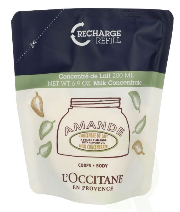 L\'Occitane Amande Milk Concentrate Refill 200 ml i gruppen SKØNHED & HELSE / Hår og styling / Hårpleje hos TP E-commerce Nordic AB (D23609)