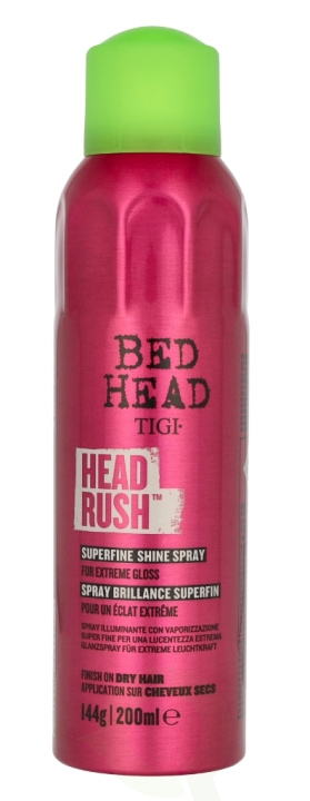 TIGI Bh Head Rush Superfine Shine Spray 200 ml i gruppen SKØNHED & HELSE / Hår og styling / Hårpleje hos TP E-commerce Nordic AB (D23631)