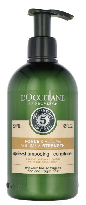L\'Occitane Volume & Strength Conditioner 500 ml i gruppen SKØNHED & HELSE / Hår og styling / Hårpleje / Balsam hos TP E-commerce Nordic AB (D23697)