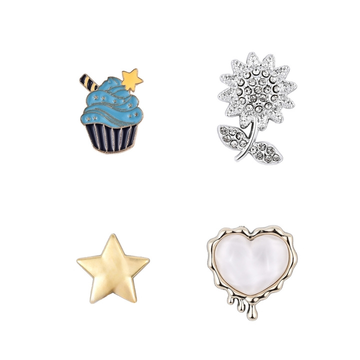 Onsala Charms Pimp Your Phone Metal og Plastik 4 stk i gruppen SPORT, FRITID & HOBBY / Sjove gadgets / Sjove gadgets hos TP E-commerce Nordic AB (D23713)