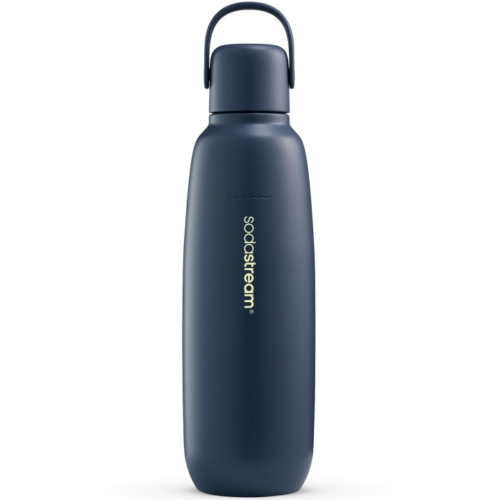 SodaStream Fizz&Go Stainless Steel Storm 0,9 liter Thermos i gruppen HJEM, HUS & HAVE / Husholdningsapparater / Vand & Juice / Kulsyremaskiner / Kulsyremaskiner hos TP E-commerce Nordic AB (D23795)
