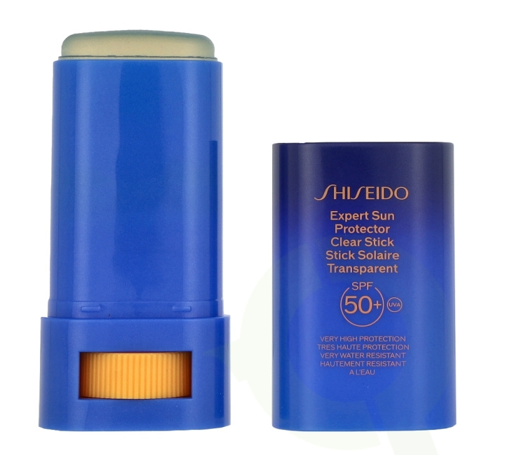 Shiseido Expert Sun Protector Clear Stick SPF50+ 20 g i gruppen SKØNHED & HELSE / Hudpleje / Tanning / Solbeskyttelse hos TP E-commerce Nordic AB (D23885)