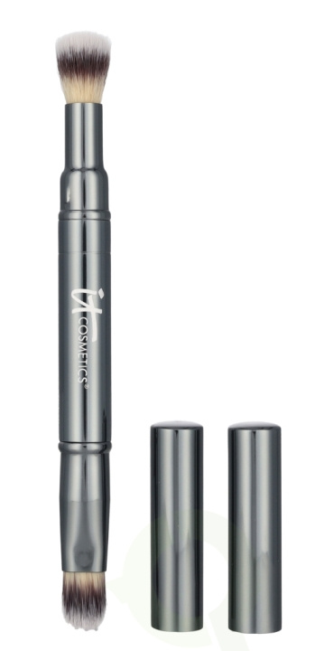 IT Cosmetics Heavenly Luxe Dual Airbrush Concealer Brush 1 piece #2 i gruppen SKØNHED & HELSE / Makeup / Værktøj & Makeup sæt / Børster og pensler hos TP E-commerce Nordic AB (D23889)