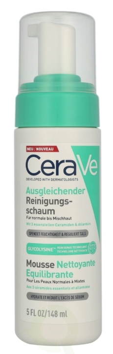 Cerave Balancing Air Foam Cleanser 148 ml i gruppen SKØNHED & HELSE / Hudpleje / Ansigt / Rengøring hos TP E-commerce Nordic AB (D23894)