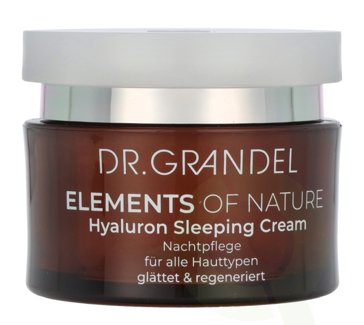 Dr Grandel Dr. Grandel Elements of Nature Hyaluron Sleeping Cream 50 ml For All Skin Types i gruppen SKØNHED & HELSE / Hudpleje / Ansigt / Natcreme hos TP E-commerce Nordic AB (D23954)