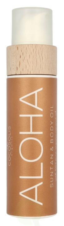 Cocosolis Cosmetics Cocosolis Aloha Suntan & Body Oil 110 ml i gruppen SKØNHED & HELSE / Hudpleje / Kropspleje / Body lotion hos TP E-commerce Nordic AB (D23969)