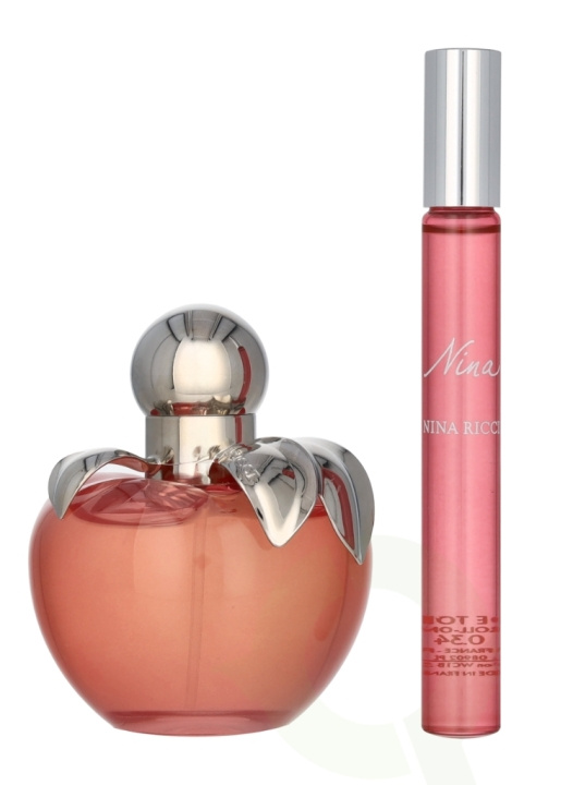 Nina Ricci Nina Giftset 60 ml Edt Spray 50ml/Roll-On 10ml i gruppen SKØNHED & HELSE / Duft & Parfume / Parfume / Parfume til hende hos TP E-commerce Nordic AB (D24066)