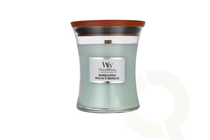 WoodWick Magnolia Birch Medium Hourglass Candle 0 i gruppen SKØNHED & HELSE / Duft & Parfume / Øvrig duft / Duftlys hos TP E-commerce Nordic AB (D24071)