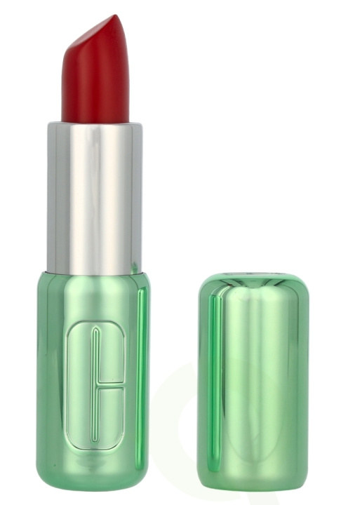 Clinique Pop Longwear Satin Lipstick 3.9 g #37 Peppermint Pop i gruppen SKØNHED & HELSE / Makeup / Læber / Læbestift hos TP E-commerce Nordic AB (D24094)