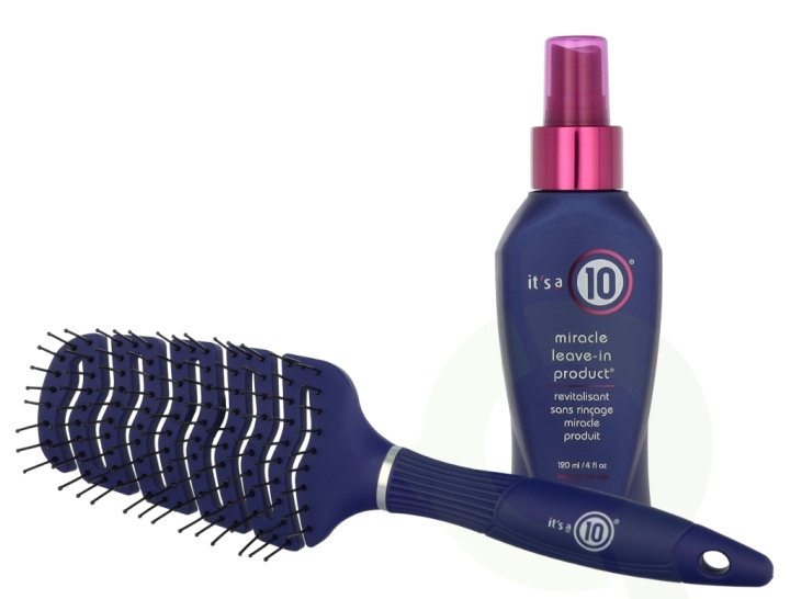 It\'s a 10 Detangling Set 120 ml Leave-in 120ml/Detangle Brush i gruppen SKØNHED & HELSE / Hår og styling / Hårpleje hos TP E-commerce Nordic AB (D24157)
