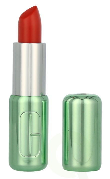 Clinique Pop Longwear Shine Lipstick 3.9 g #11 FlamePop i gruppen SKØNHED & HELSE / Makeup / Læber / Læbestift hos TP E-commerce Nordic AB (D24165)